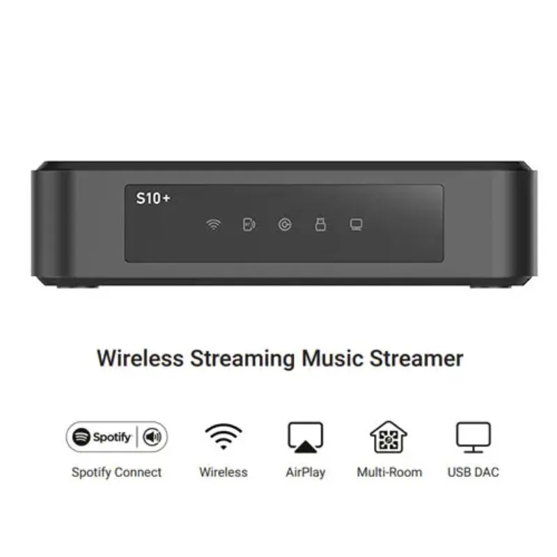 

Hot Sale S10+ WIFI Hifi BT 5.0 Music Player Lossless High Audio Quality Smart Home Use Analog Digital Streaming Device