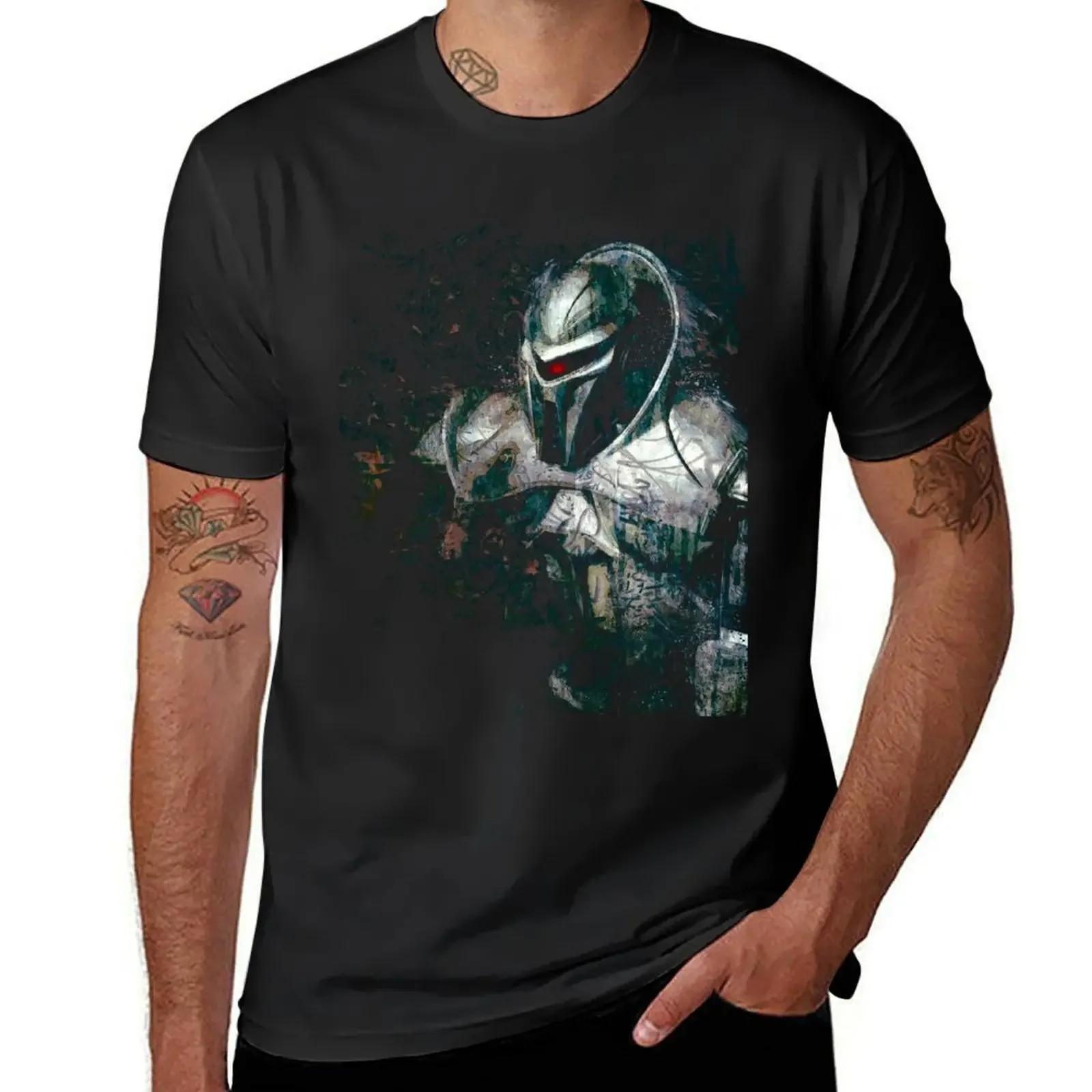 Centurion II T-Shirt plus sizes oversizeds blacks summer top heavyweight t shirts for men