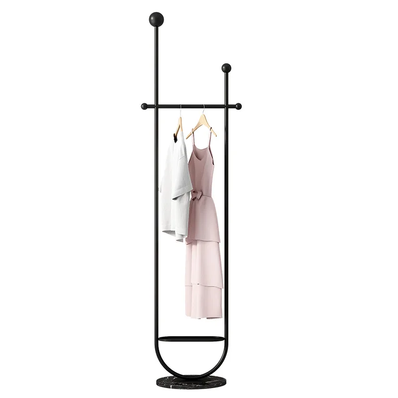 

Light luxury hanger floor-to-ceiling bedroom small simple coat rack household simple modern clothes rack