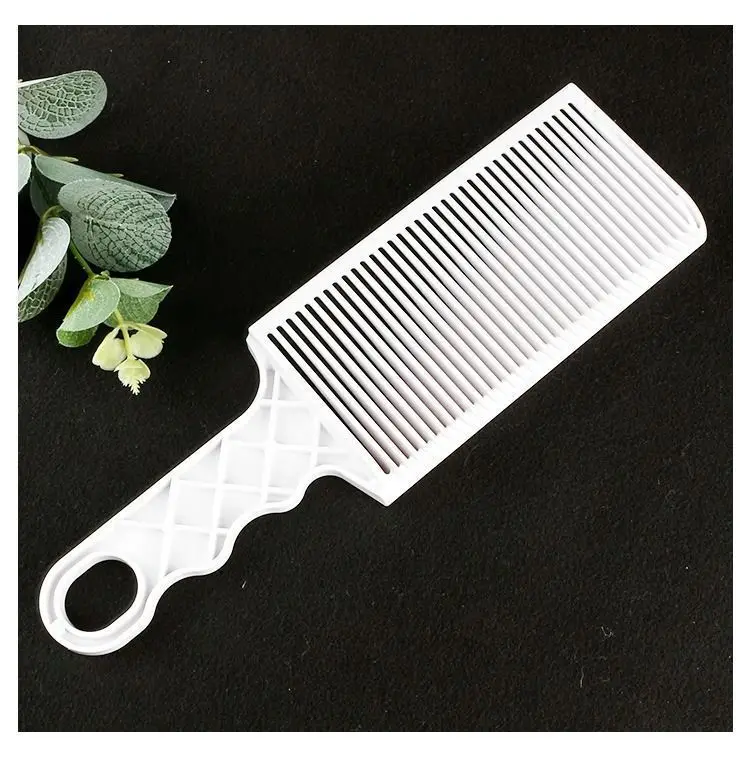 Fading Comb Professional Barber Clipper Blending Flat Top Hair Cutting Comb For Men Heat Resistant Fade Brush Salon Styling Tool