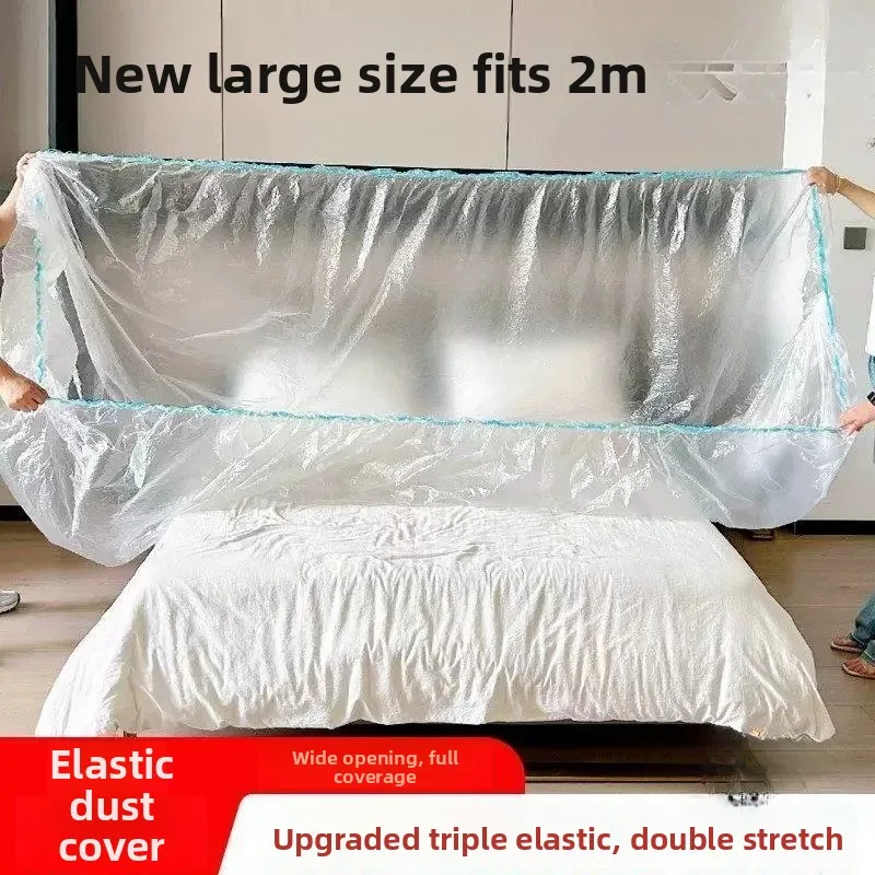 Extra Thick Elastic Mouth Dustproof Cover Universal Furniture Protection Film Waterproof Home Decor Cover Bed Special Use