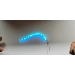 LED Soft Light Strip Chassis Light Ambient Light Bendable Cutting for 1/10 1/14 RC Crawler Off-road Car TRX4 AXIAL SCX10 RC4WD