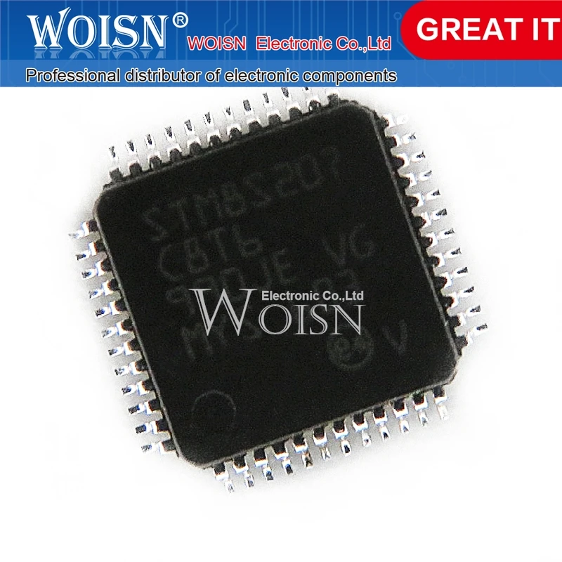 

10PCS STM8S207CBT6 STM8S207 LQFP-48