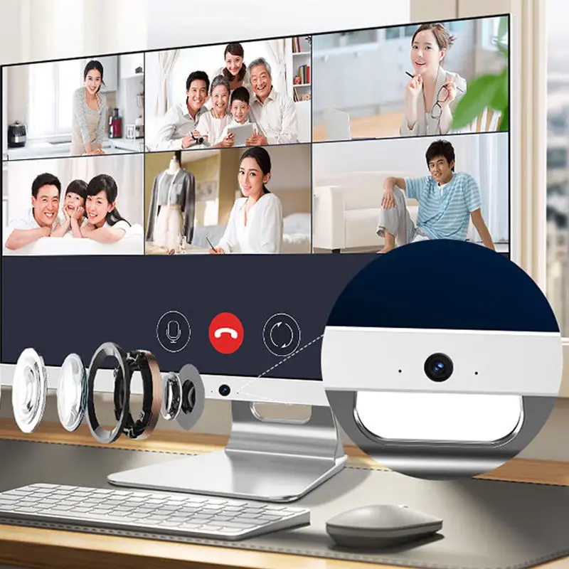 Core I5 ​​I7 I9 Komputer stacjonarny z ekranem dotykowym Monoblok Pc Komputery typu All-in-One Barebone All In One