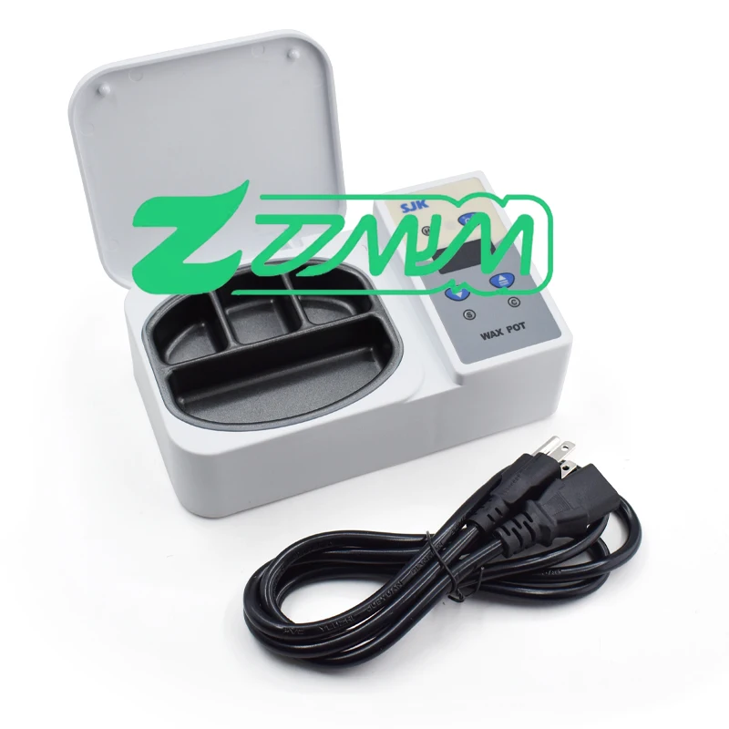 

den tal LED Display 4-Well Digital Wax Heater Dipping Pot Portable Analog Heater den tal Lab Equipment