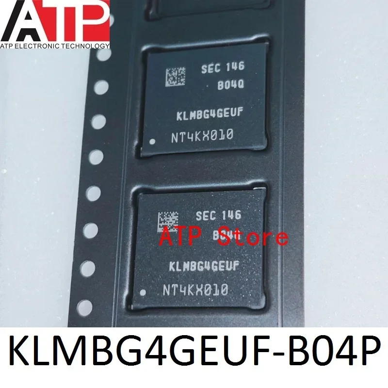 (1 Piece) New Original KLMBG4GEUF KLMBG4GEUF-B04P KLMBG4GEUF-B04Q BGA Chip Memory IC BGA153 32G EMMC 5.1