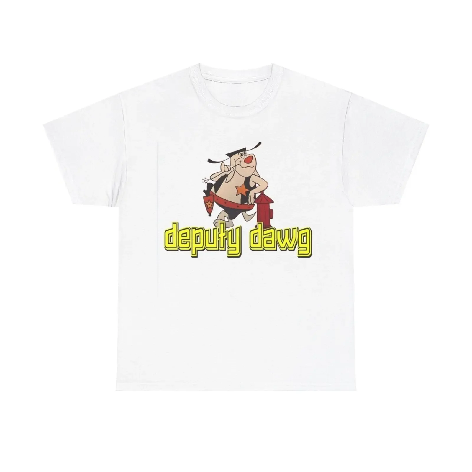 Deputy Dawg Shirt Retro Cartoon graphic Vintage Unisex Heavy Cotton Tee