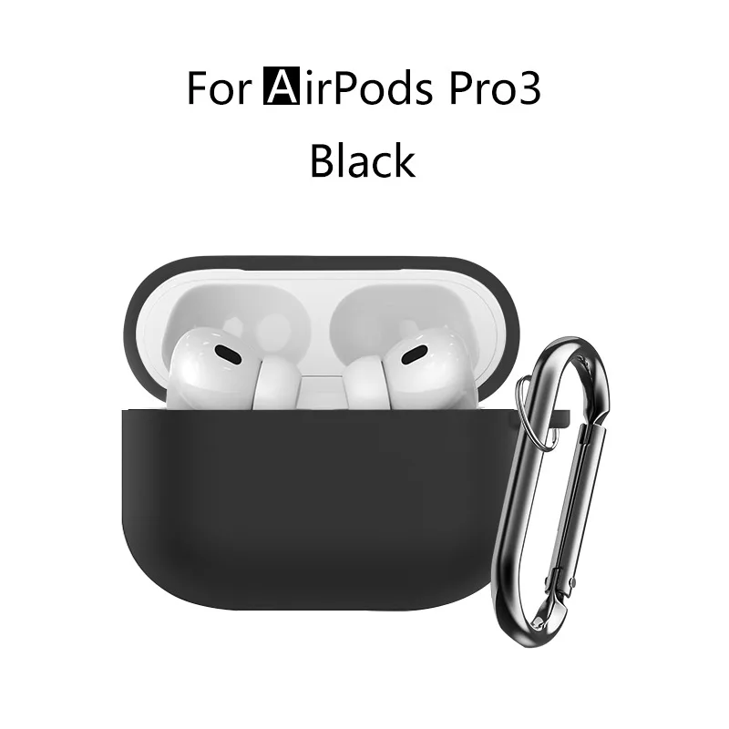 2025 für AirPods Pro 3. Generation Hülle Weiche Silikonhülle für AirPods Pro 3, Schutzhülle mit Reinigungsset für AirPods Pro 3 – Detail 6