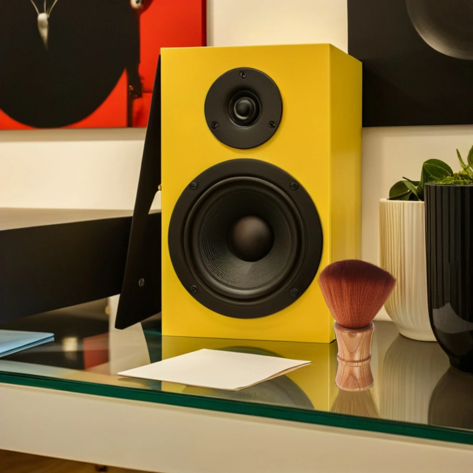 

Vinyl Record Cleaning Brush Anti Static Soft Ultra Fine Fiber for Dust Removal on Electronics Lenses and Models