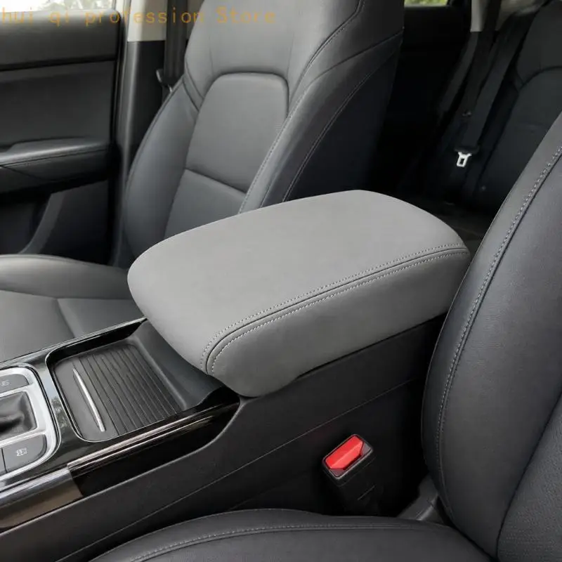 LKW-Armlehnenbezug für 2015–2020, genähte, selbstklebende Konsolenfolie H8WE – Detail 4