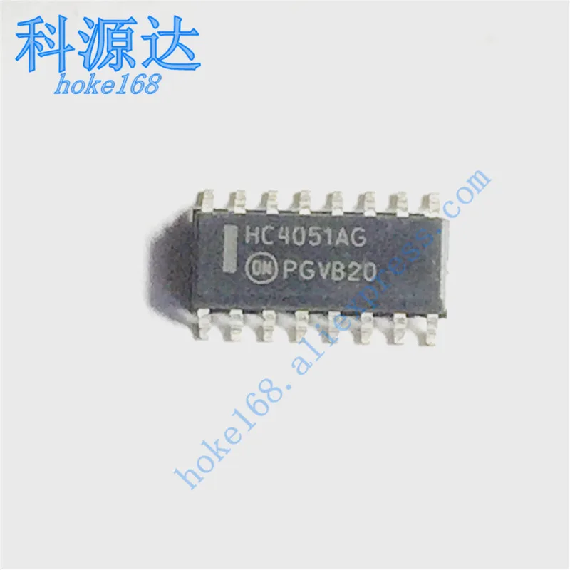 

10pcs MC74HC4051ADR2G SOP16 HC4051AG 74HC4051 MC74HC4051 In Stock