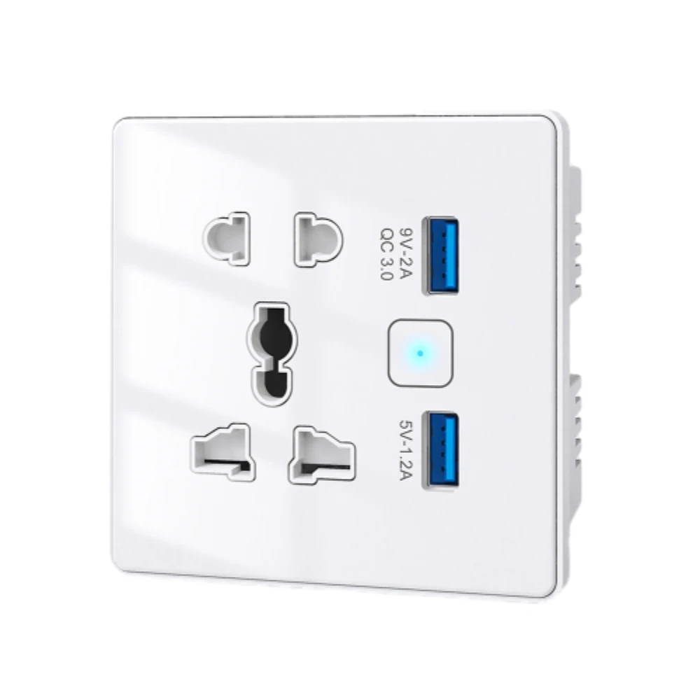 1PC Tuya WiFi Smart Socket Switch PD/QC3.0 Quick Charge USB/Type-C Port Outlet Support Alexa Google Home EU UK US Universal Plug