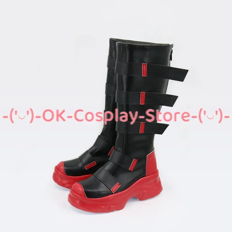 [Personalizado] Jason Todd zapatos de Cosplay juego de Anime disfraz de juego de rol Prop Halloween carnaval fiesta botas de cuero PU