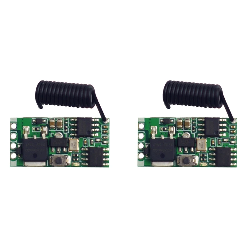 2 Pcs Wireless Controller DC Motor Speed Regulator 3.7-24V High Power Drive Module