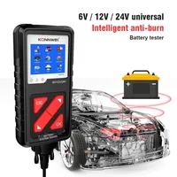 KONNWEI KW710 Car Battery Tester 6V/12V/24V 100-2000CCA Battery Load Tester Charging Diagnostic Tool/KW208/KW510/KW310/KW850