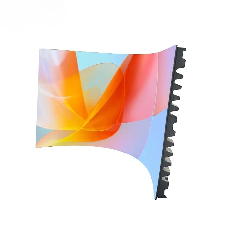 Flexible LED Screen,LED Video Curtain Wall Screen,Curved Flexible LED Display