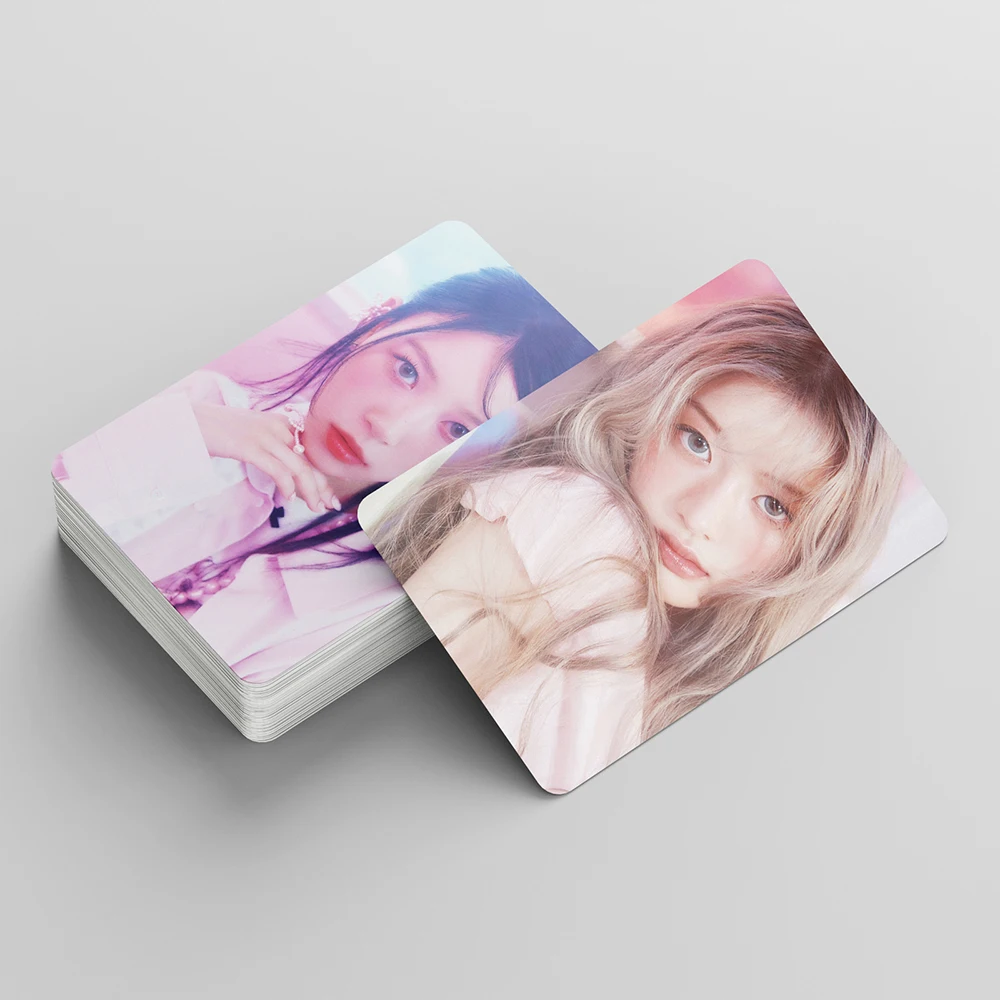 55pcs/set KPOP ILLIT Lomo Cards Photocards Album Girls Group Fans Collection Gift Postcards Photo Card Fan gifts