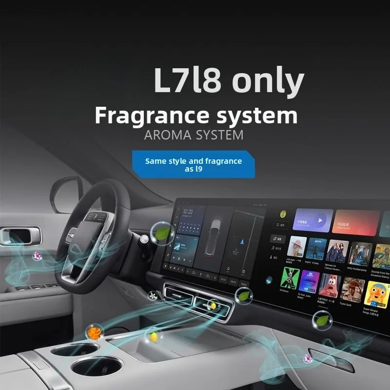 مناسبة لنظام عطر الأيونات السالبة الخاصة Li L6L8L7، تركيب أصلي غير مدمر، رائحة تنقية هواء السيارة