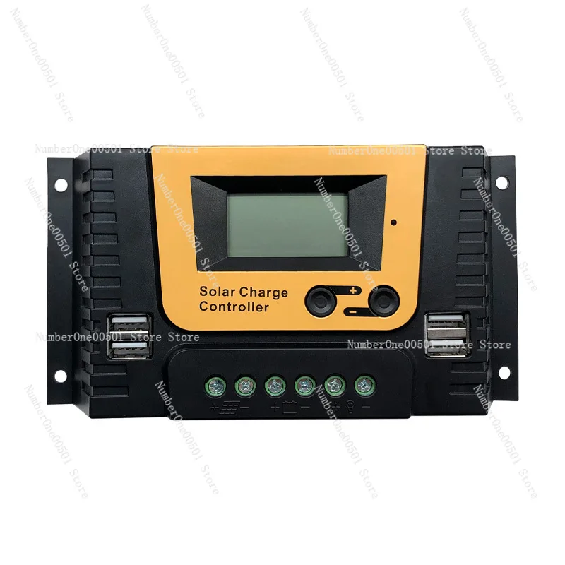 

Solar Charge Controller LCD Display Off Grid System PV Charging Controller Intelligent Charging Discharging Management