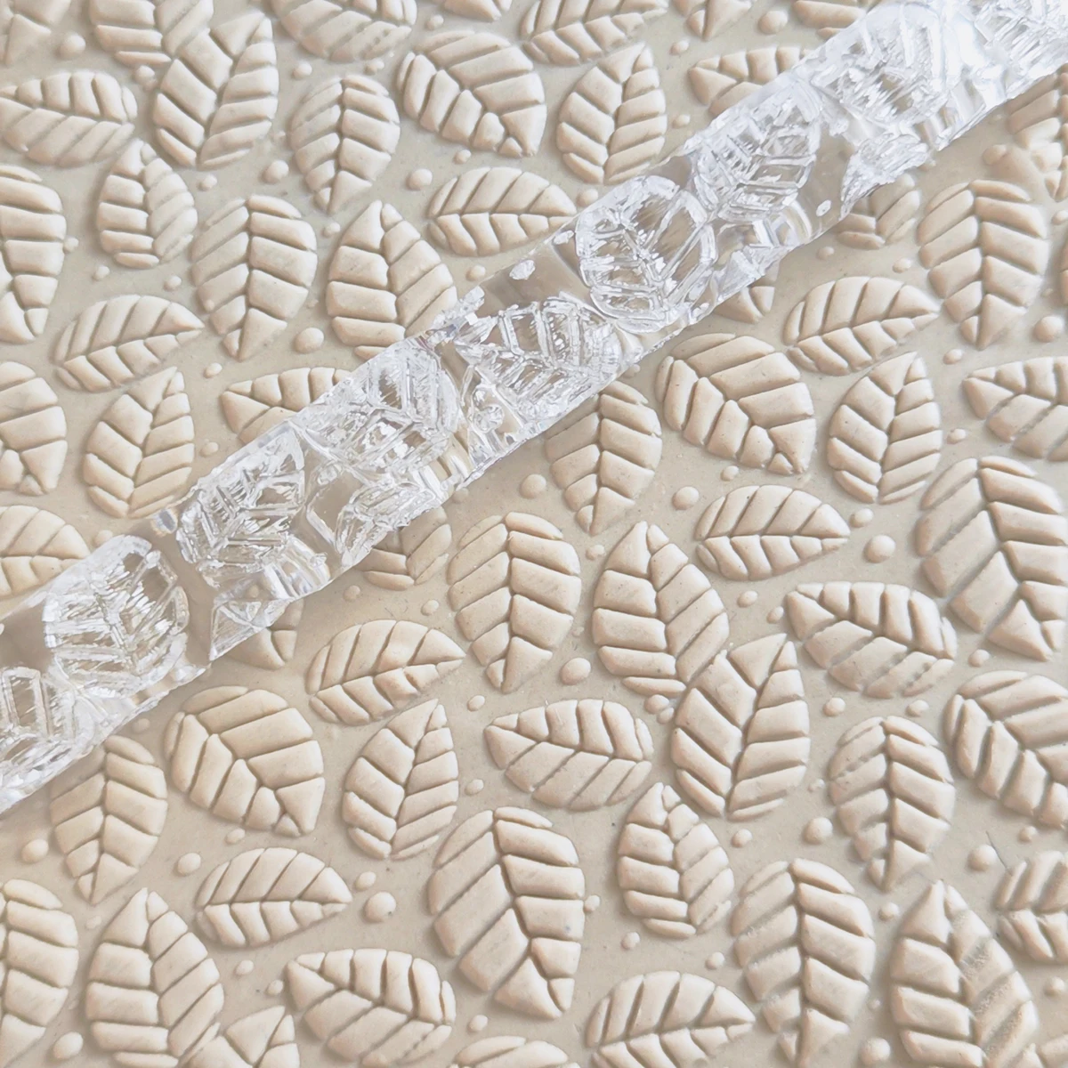 Rodillo de Repostería con Textura de Hojas para Crear Arte Encantador en Galletas y Masa; Despierta la Alegría de Hornear de los Niños, Ideal para Fiestas