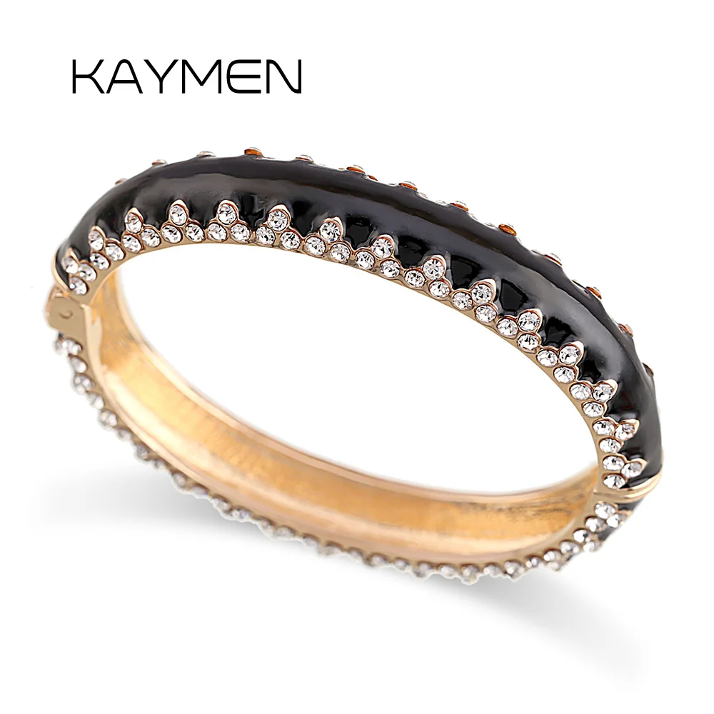 

10 Colors Choice Enamel Bangle Women Luxury Fashion Bracelet Girls Ladies Stylish Design Chic Trendy Gift Daily Wear Unique