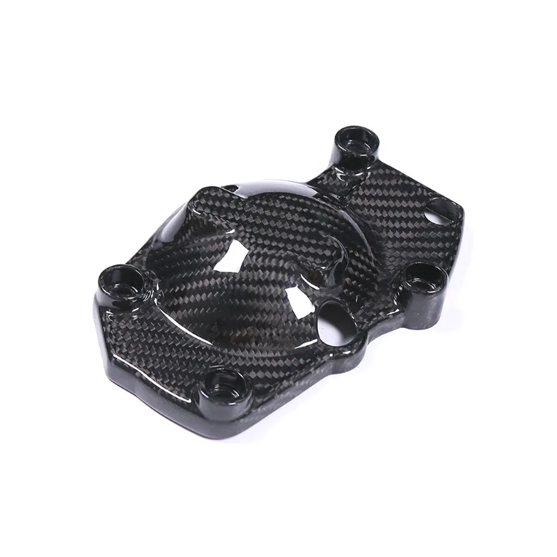 Suitable for Triumph 765RS motorcycle modification accessories Carbon fiber engine side cover protective cover combination