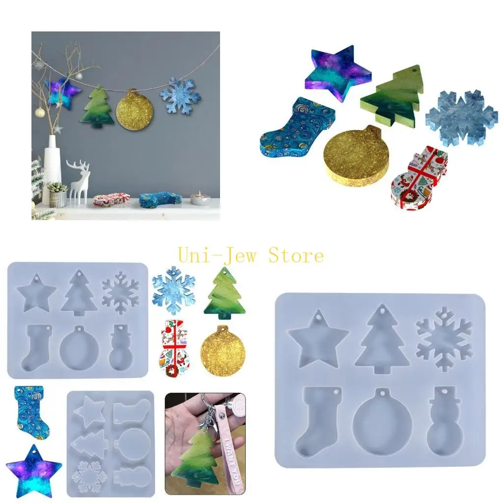 

40 ГБ DIY Ремесла Рождество подвесные подвесные формы.