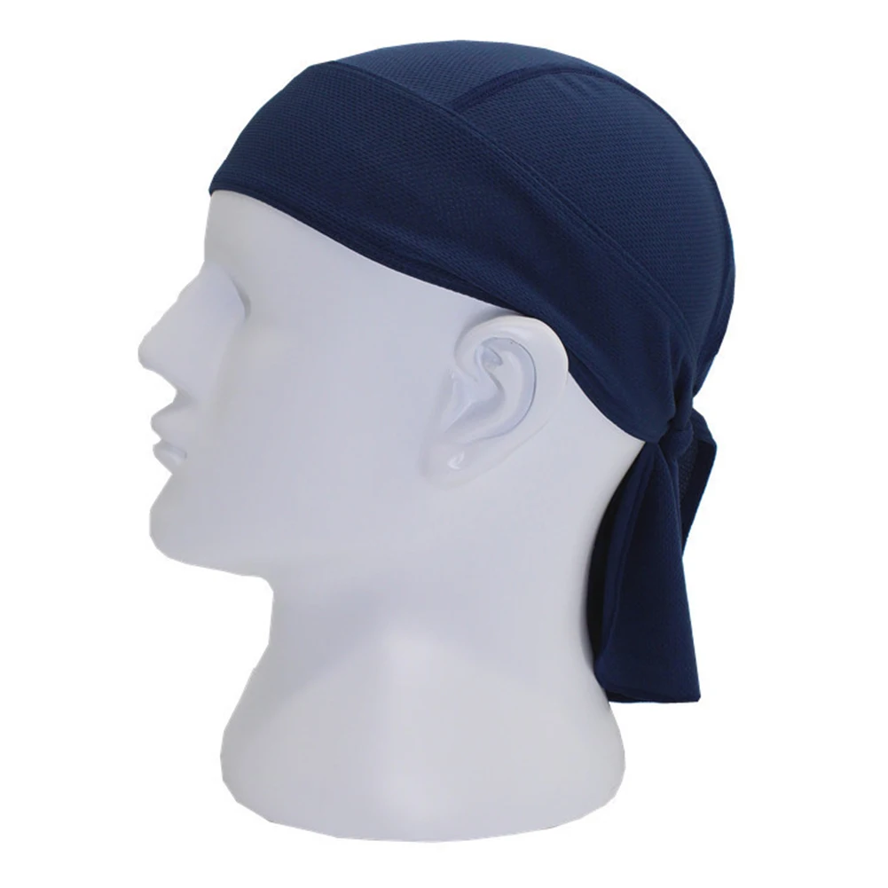 Pure Cycling Cap for Men, Quick Dry Headscarf, Summer Running and Riding Hat, Pirate Turban, Breathable Fabric