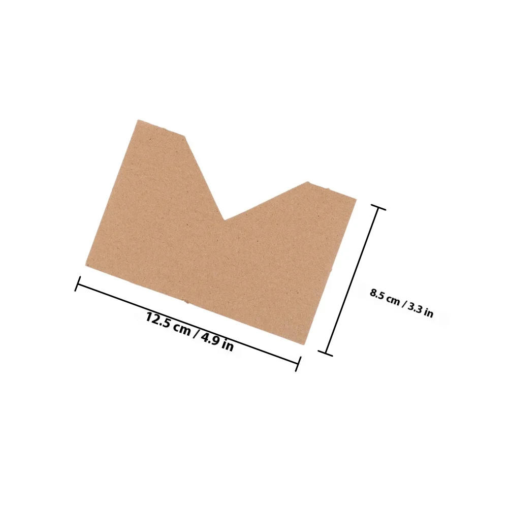 50pcs Corner Protectors Picture Frame Packaging Edge Protectors Kraft Paper Photo Frame Corner Guard Lightweight