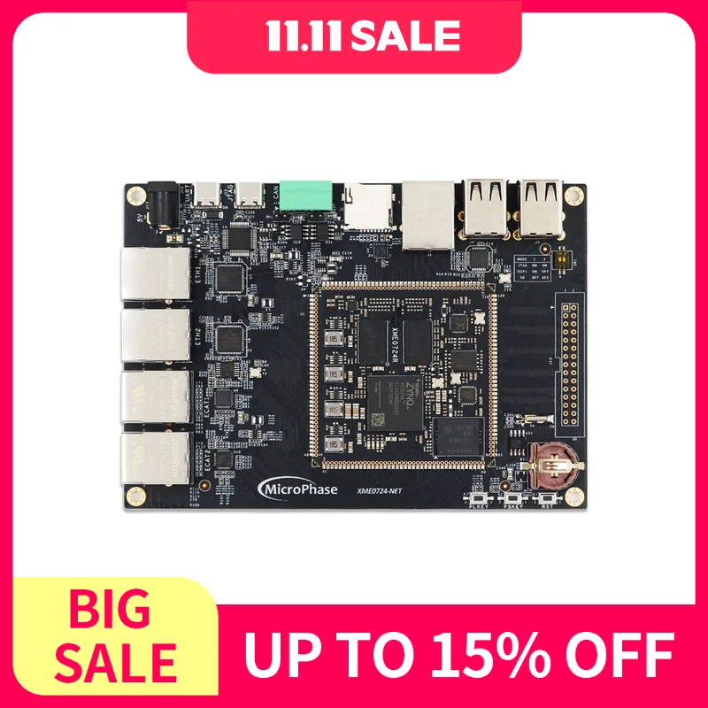 Microphase XILINX FPGA development board ZYNQ ARM 7010 7020 multi port industrial network Zed XME0724-NET