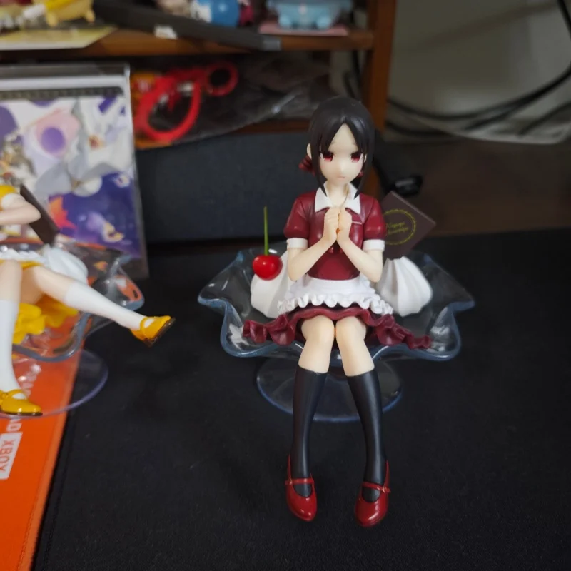 かぐや様は告らせたい！ 愛は戦争です 藤原千花 ‌   四宮かぐや アクションフィギュア デザートカップ Acg フィギュア コレクション おもちゃ ギフト