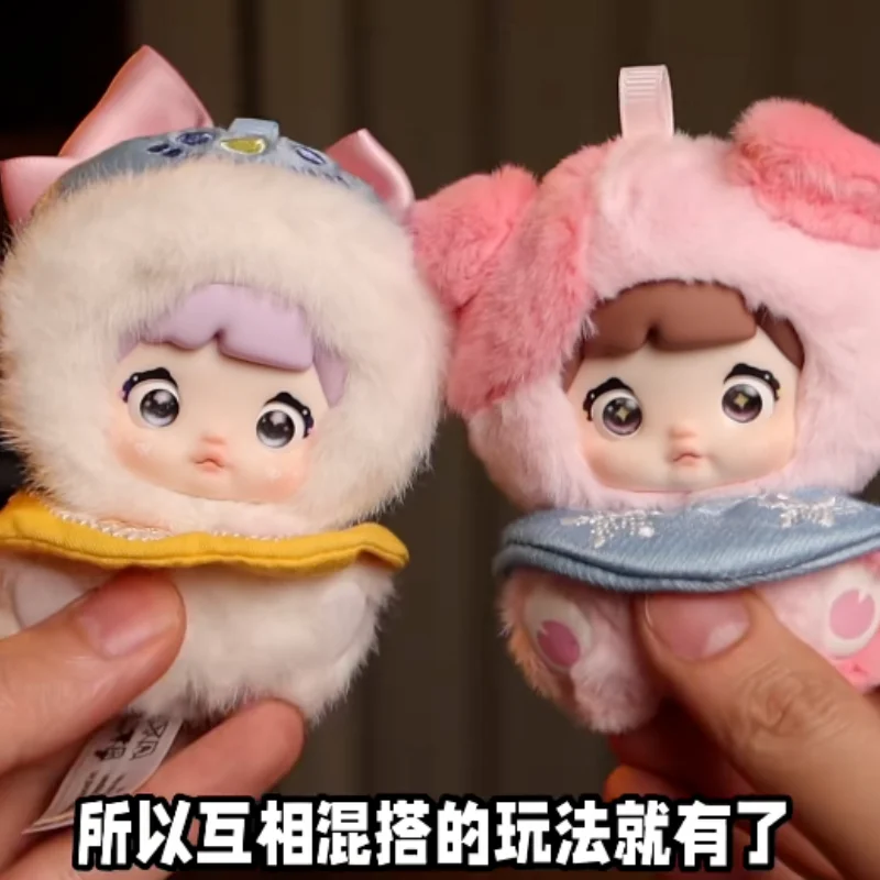 Autentico Nommi Fairy Tale Town Series Vinile Peluche Cieco Scatola Borsa Ciondolo Portachiavi Ragazza Regalo a sorpresa