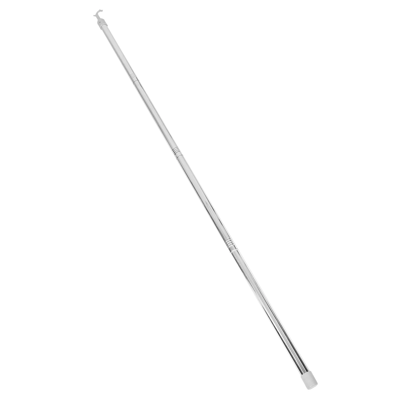 

Stainless Steel Telescopic Blinds Shades Hook Wand Adjustable Push Pull Tool Attic Sunroom Window Easy Control Weather