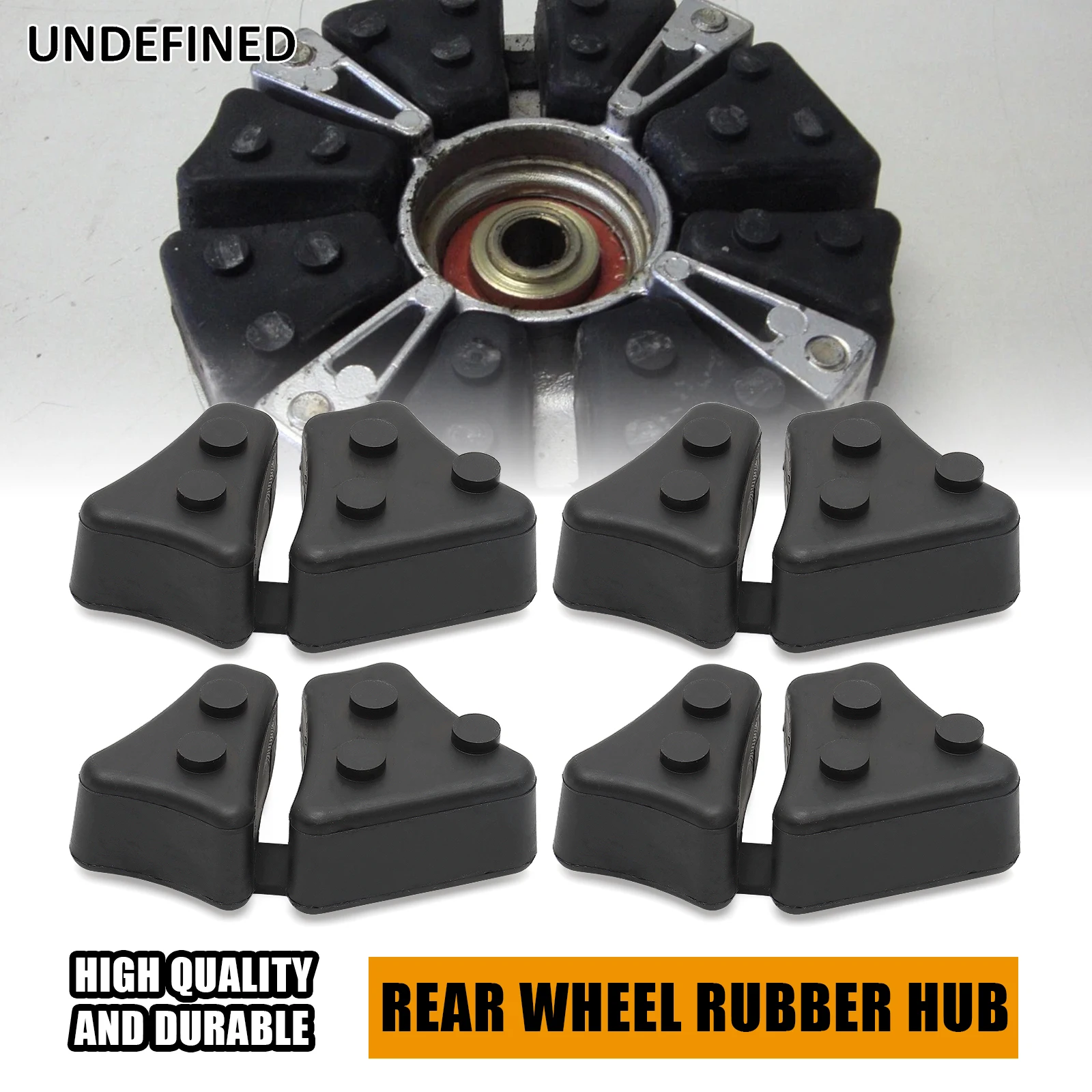 

Motorcycle Rubber Rear Wheel For Yamaha 5Y1-25364-00-00 MT-03 FZ600 XT660 XV 125 250 Shock Absorption Cushion Rubber Parts