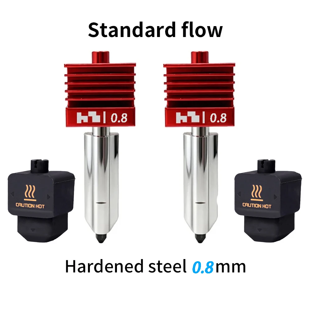 Bambu Lab H2D/H2S用P2Sホットエンド組立キット、0.2、0.4、0.6、0.8MM