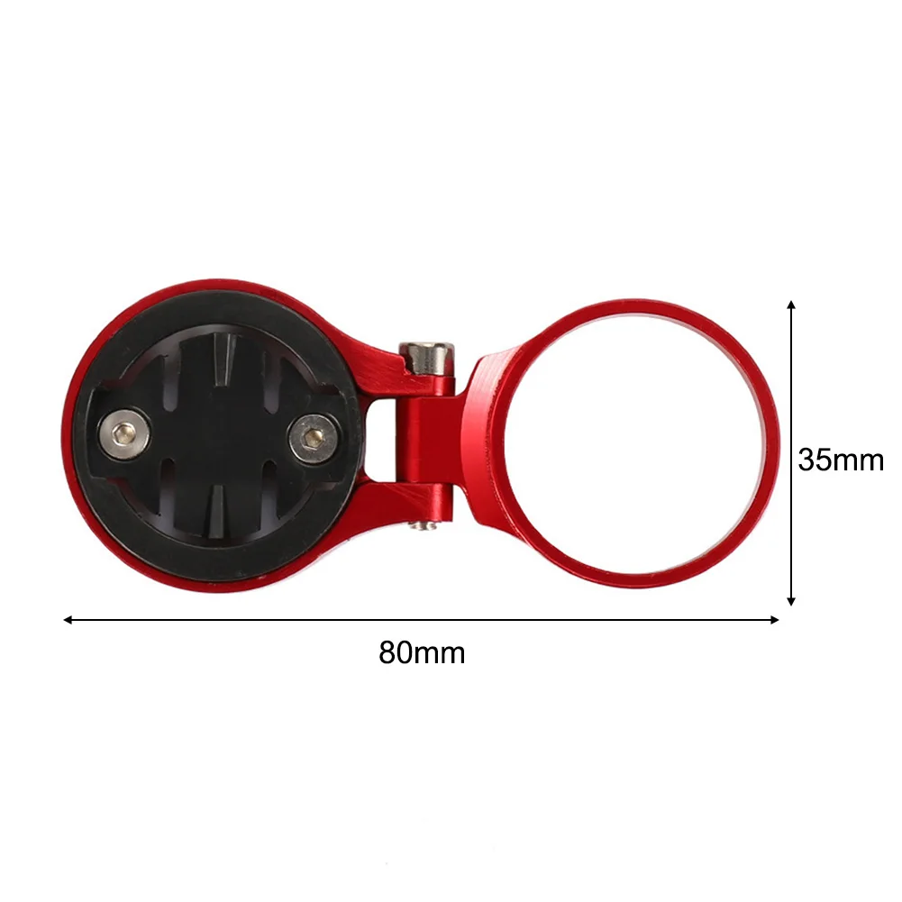 Uchwyt rowerowy na komputer szosowy, aluminiowy uchwyt na komputer, stoper, prędkościomierz, mocowany do mostka, kompatybilny z Garmin Bryton