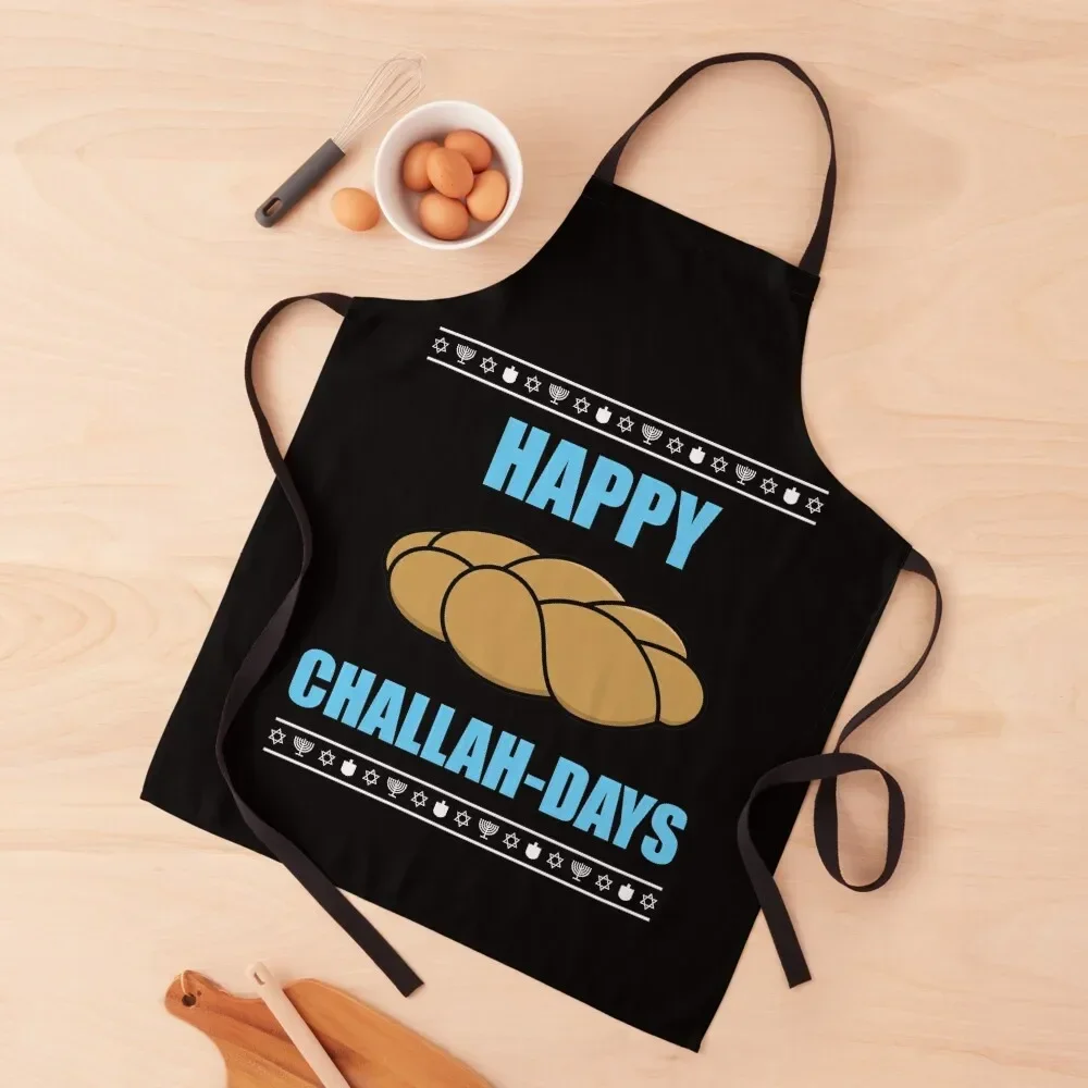 Happy Challah-Days Apron Waterproof For Kitchen Apron