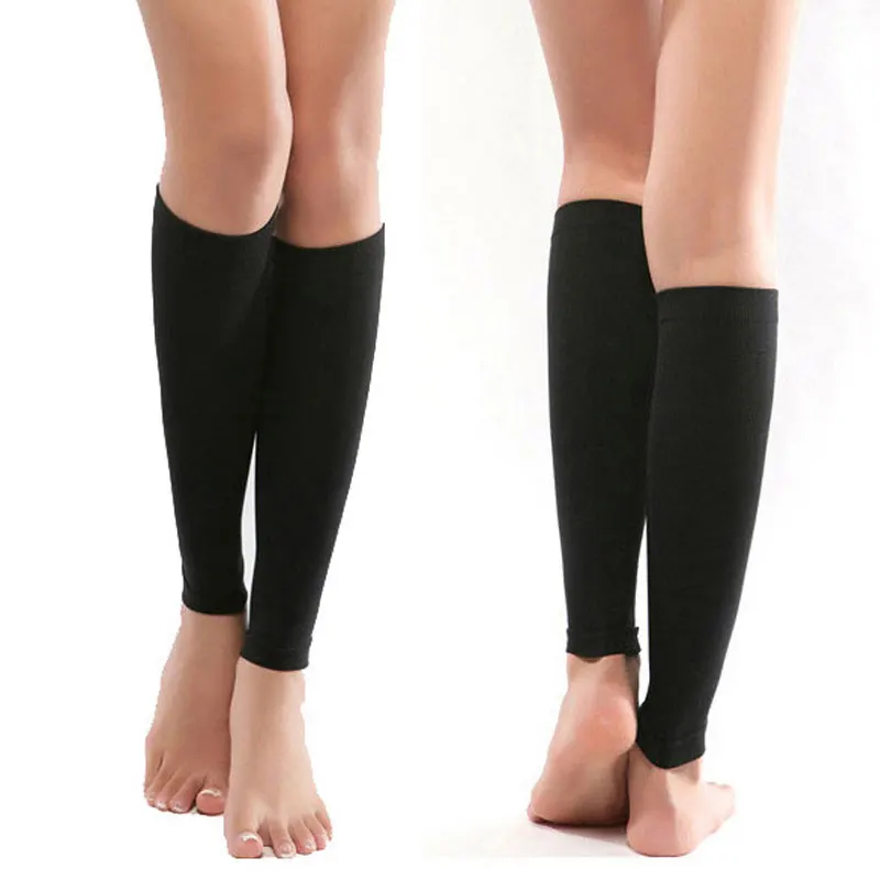 1pair Women Slimming Sock Compression Socks Prevent Calf Varicose Veins Soreness  Men Outdoor Sports Pressure Calf Stocking Sock