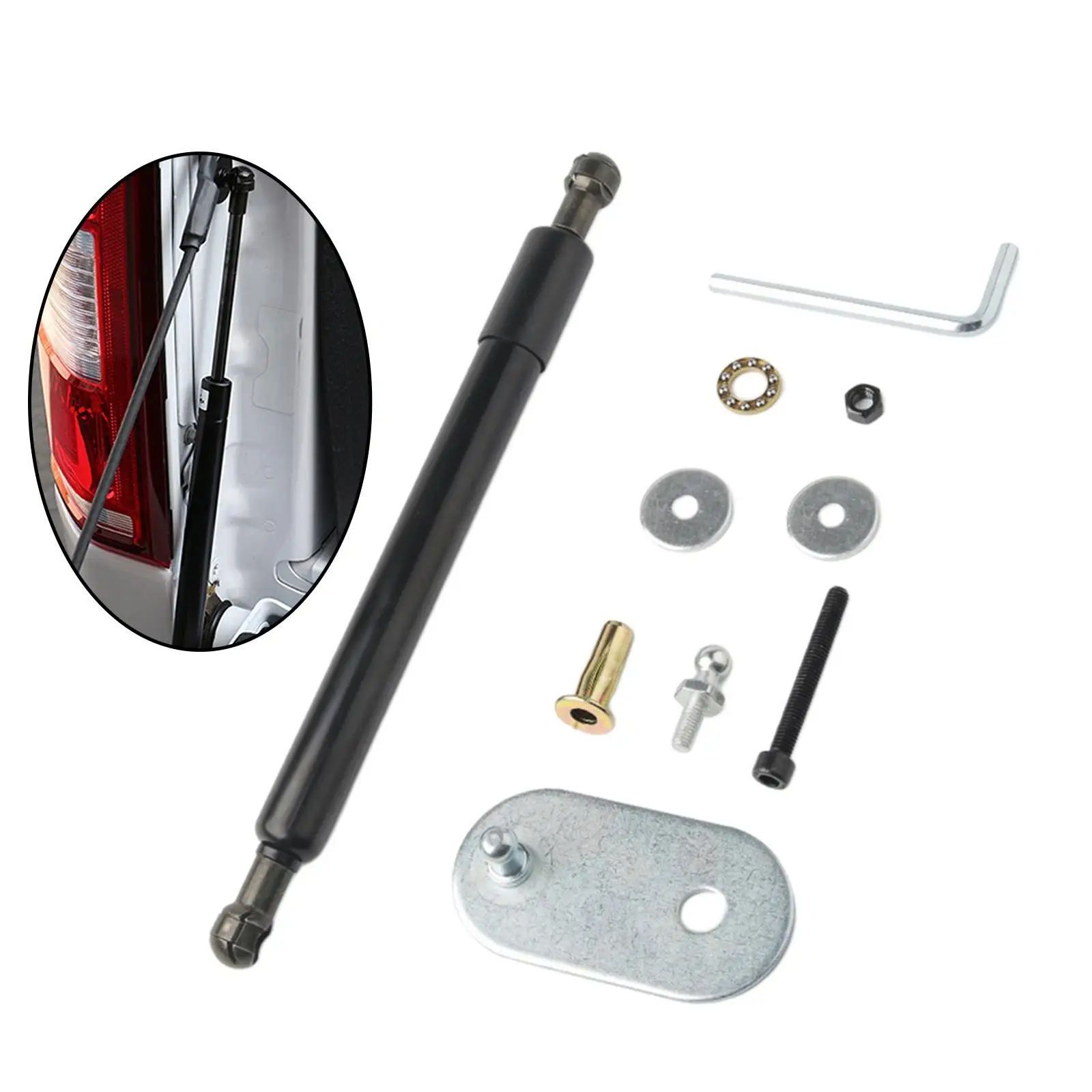 

Амортизатор задней двери кузова, замедлитель открывания задней двери, усилитель открывания задней двери для грузовиков, подходит для RAM 1500, 2500, 3500, замена