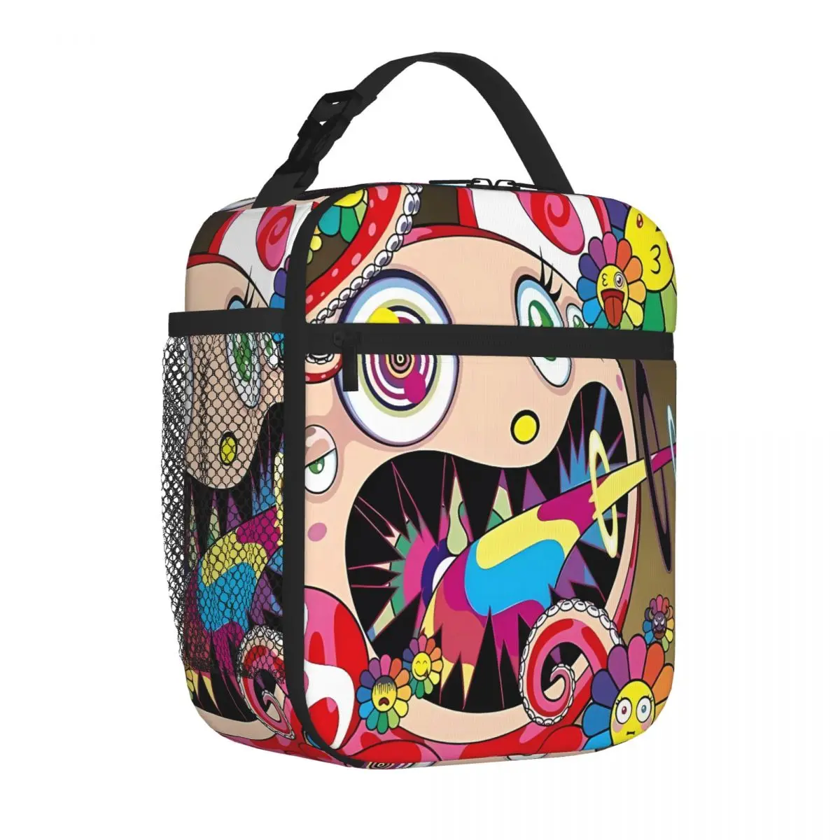 Hot Sale Mrdob In Space T Murakami Breathable Design Commuter Lunch Bag Boating Trip Waterproof Lunch Bag