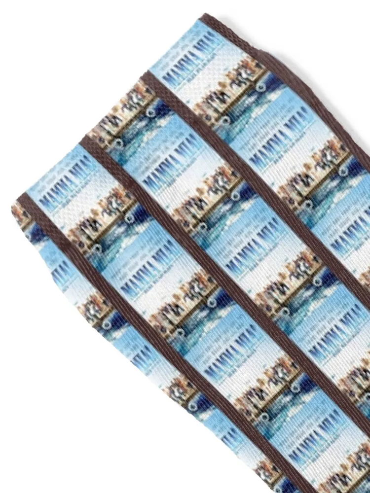 mamma mia Socks funny sock custom sports Hiking boots heated Ladies Socks Men's