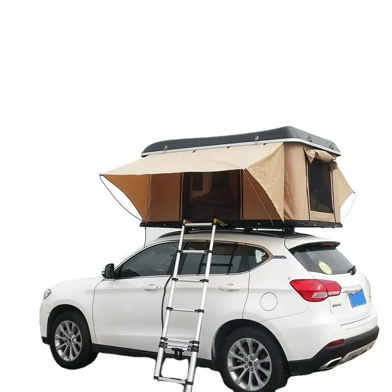Outdoor Camping 4wd Foldable Hard Shell Vehicle Open Car Roof Top Tent Box Hardtop Aluminum Rooftop Tent