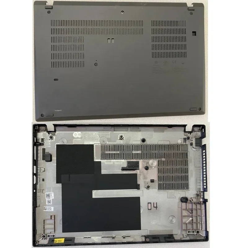 Original D Shell Base Bottom Cover Case For Lenovo ThinkPad T14 Gen 2 Laptop 5CB0Z69243 `