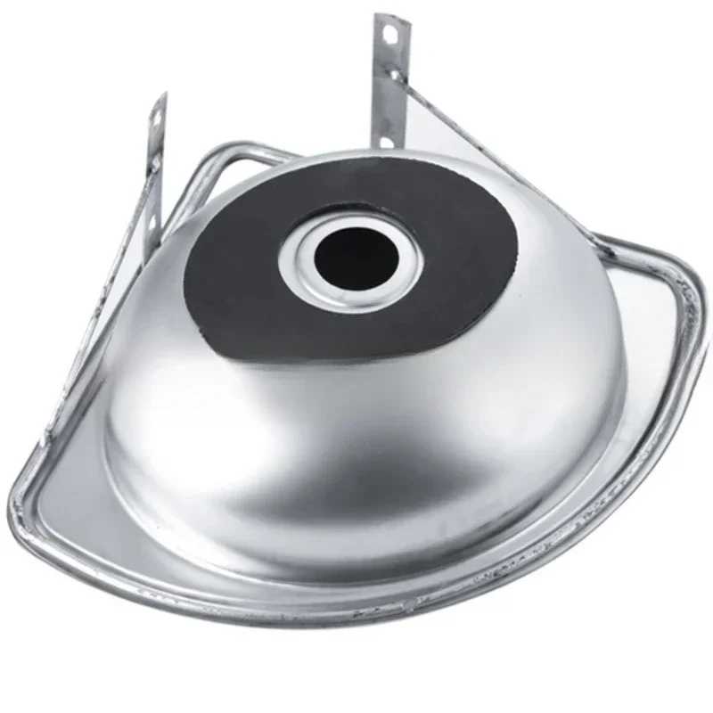 

High Quality Stainless Steel Triangle Wash Basin Thick Small Sink