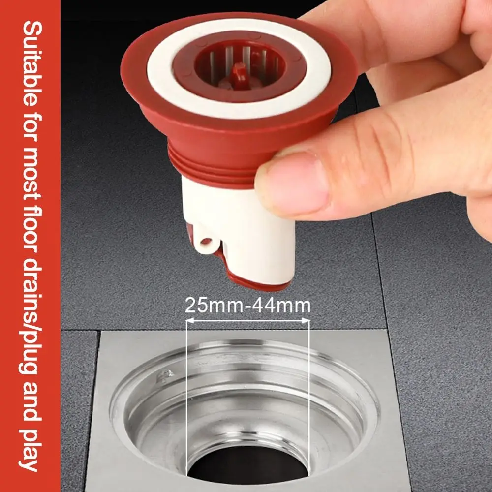 Durable ABS Shower Floor Drain Anti-odor Dectable Fast Drainage Floor Drain Backflow Preventer Universal Drain Filter