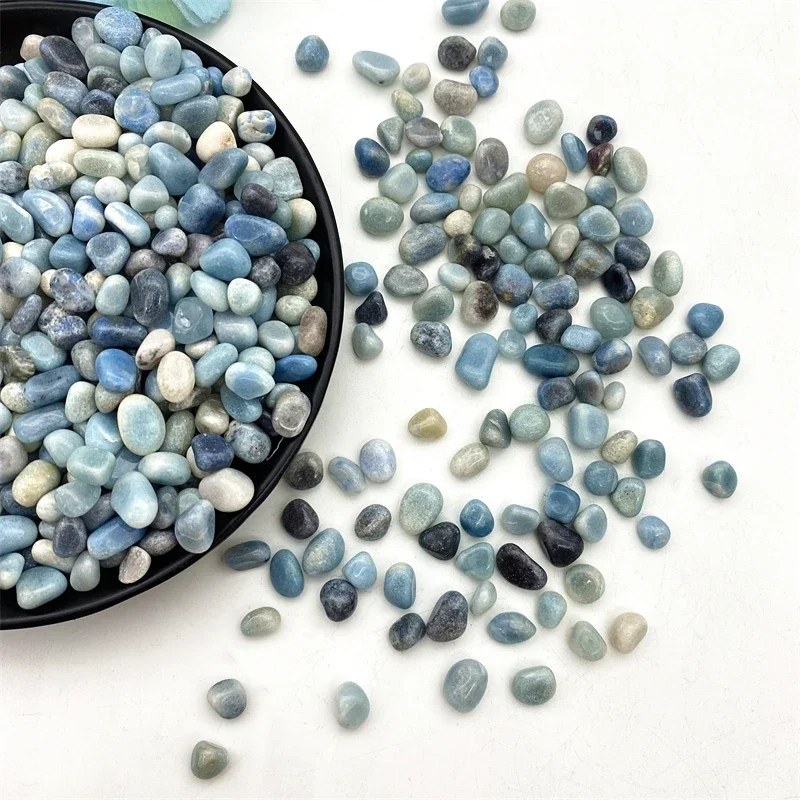 Drop shipping 50g 3 Size Natural Gemstone Trolleite Gravel Tumbled Bulk Crystal Healing Stone Chips Gravel Stones and crystals