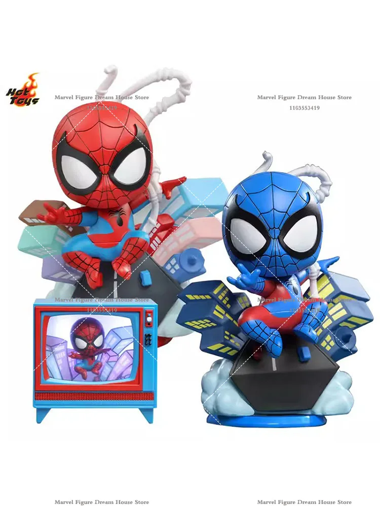 In Stock Hot Toys COSBABY(S) Mini Collectible Version Marvel Spider Man Beyond Amazing 7.5-13cm Action Figure Doll