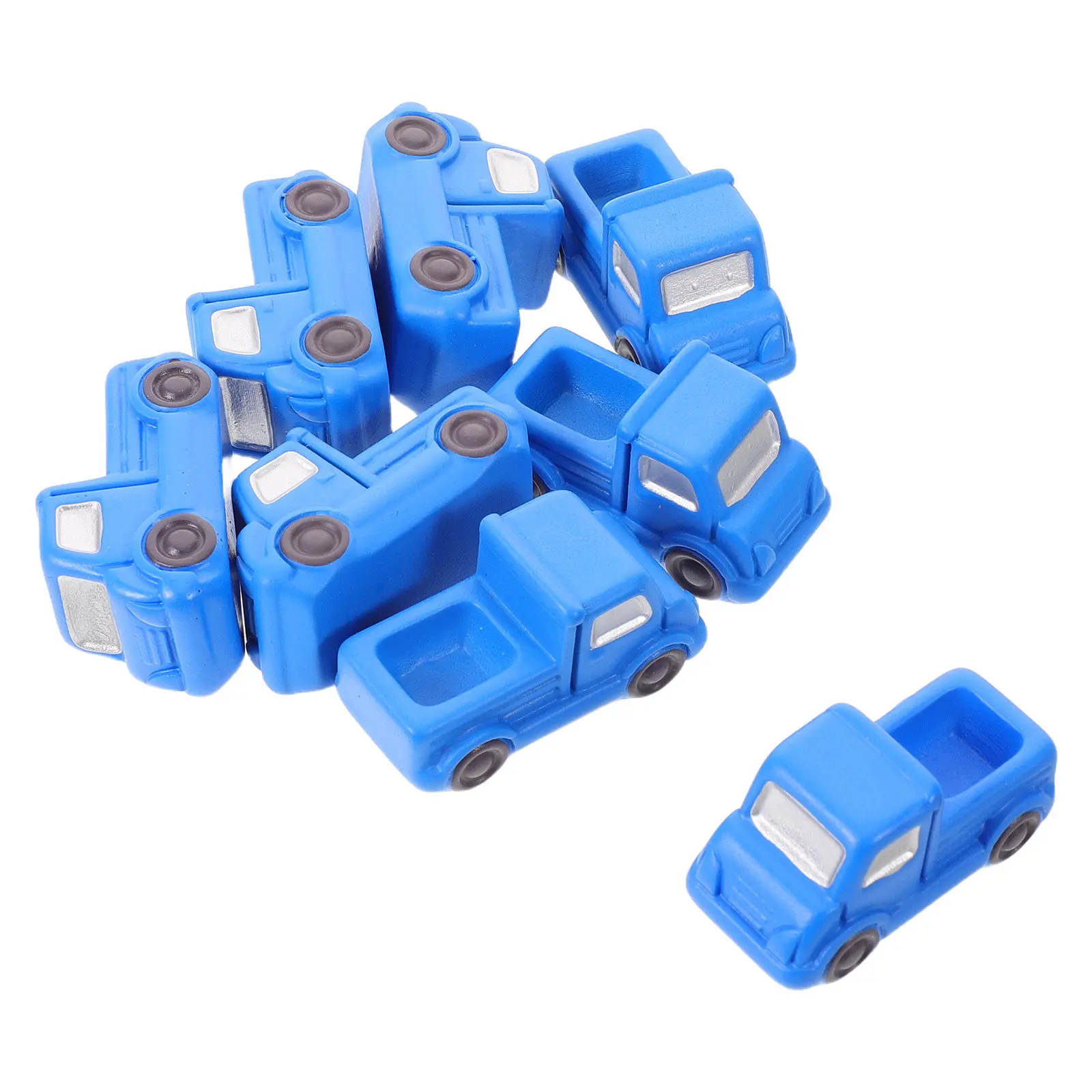 

8Pcs Truck Decorative Set Miniature Construction Vehicles for Office Home Desktop Decoration Mini Landscape Car Ornaments