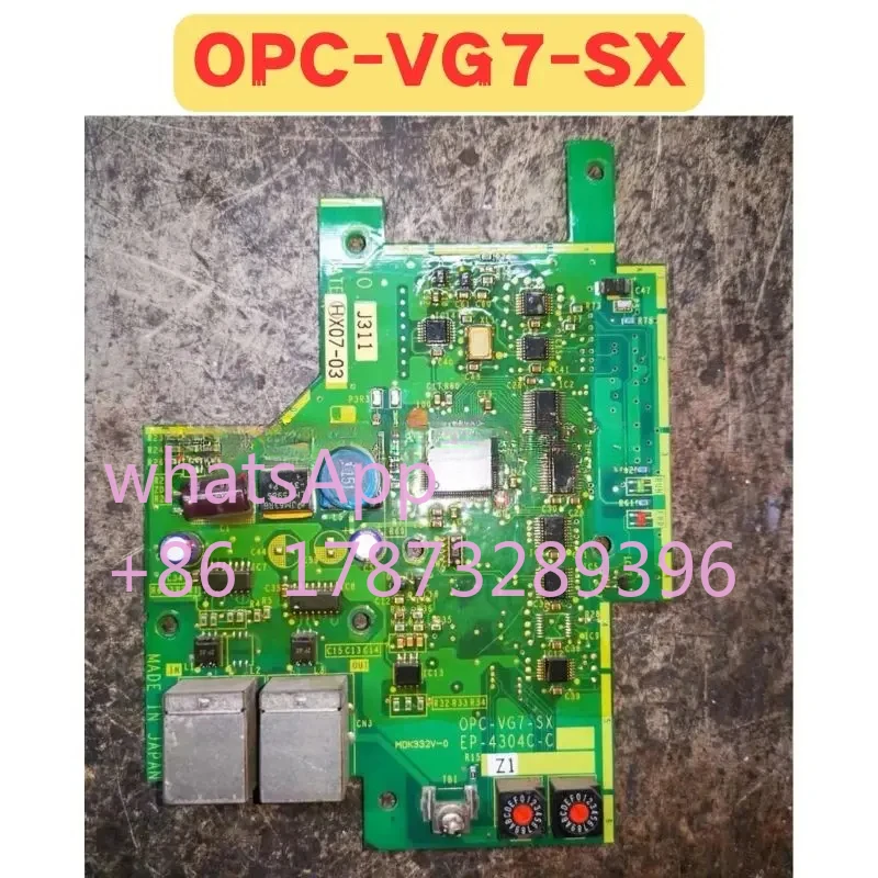 

Used Communication Card OPC-VG7-SX EP-4304C-C Normal Function Tested OK