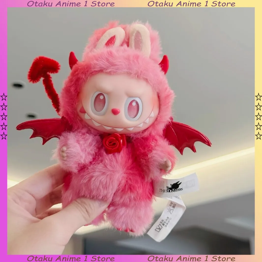 

Little Devil Doll Clothes for Labubu Cute Koakuma Demon's Wing Tail Outfits Mini Plush Doll Clothing Fashion Doll Accessories